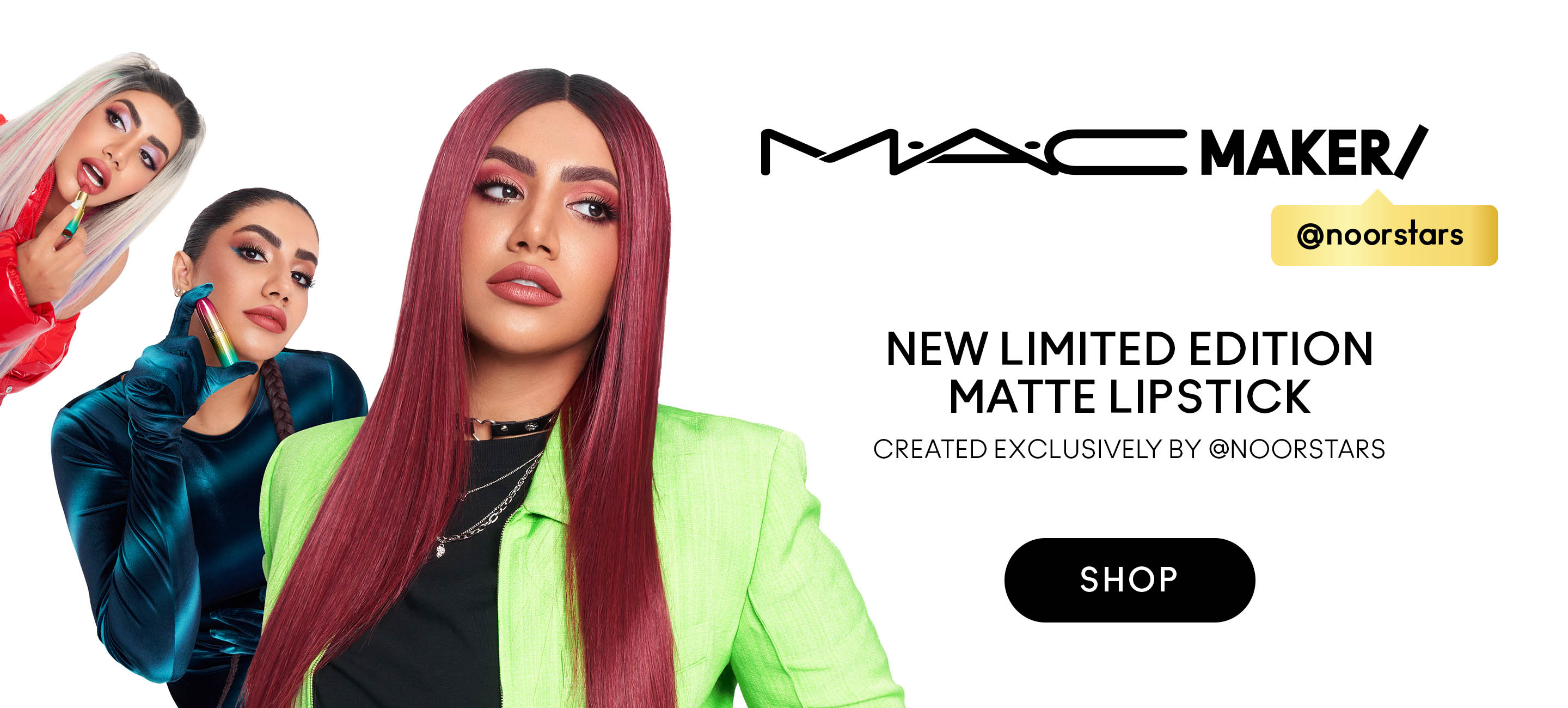 M·A·C MAKER LIPSTICK NOOR STARS